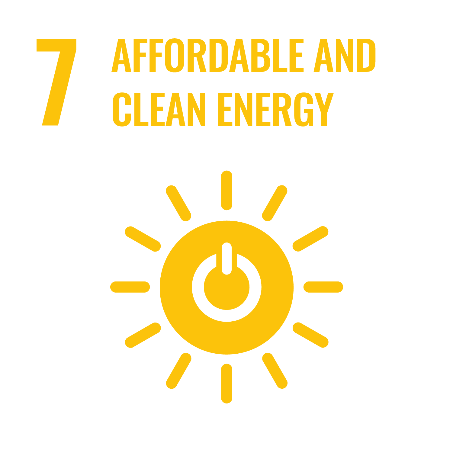 7. Affordable and clean energy