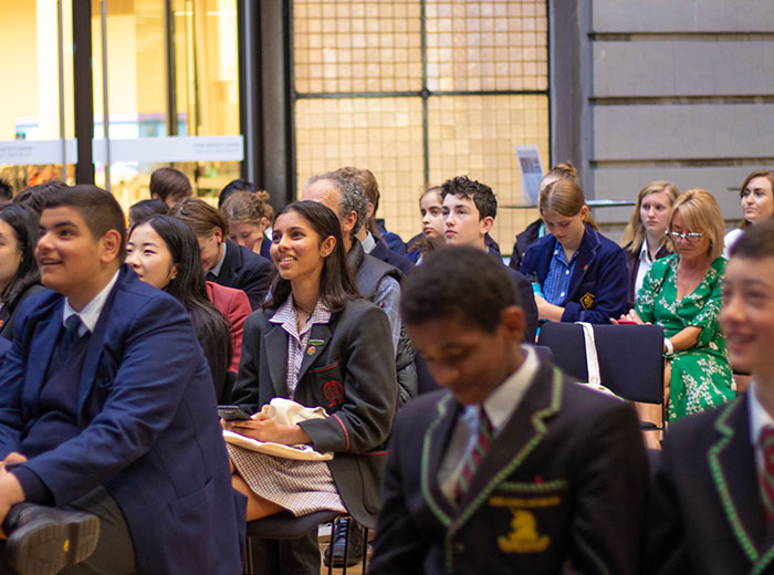 Students at the YiP20 Forum.